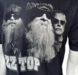 Anvil Men's ZZ Top Tour 2012 Black Short Sleeve Shirt Size Medium