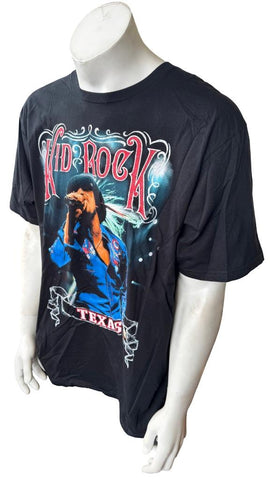 Anvil Men's Kid Rock Houston Texas February 29th 2012 Black Shirt Size X-Large