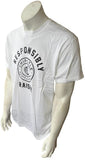 Men's Chipotle Mexican Grill Responsibly Raised Graphic White Shirt Size Large