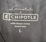 Loomstate Men's Chipotle Farm Team Cilantro Graphic Black Shirt Size Large