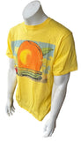 Anvil Men's Allman Brothers Band Year Of The Peach 2012 Yellow Shirt Size Medium