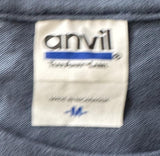 Anvil Men's Allman Brothers Band Year Of The Peach 2012 Blue Shirt Size Medium