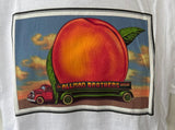 Anvil Men's Allman Brothers Band Year Of The Peach 2012 White Shirt Size Large