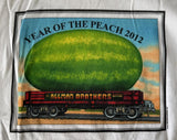 Anvil Men's Allman Brothers Band Year Of The Peach 2012 White Shirt Size Large