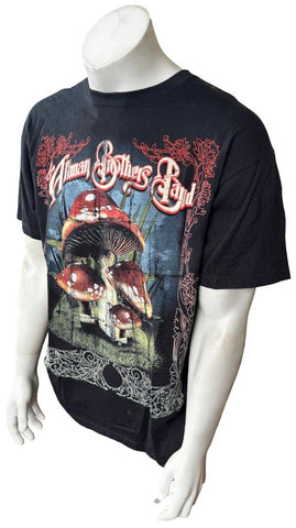 Anvil Men's The Allman Brothers Band Beacon Theater Black Shirt Size Large