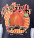 Anvil Men's Allman Brothers Band Beacon Theatre 2012 Black Shirt Size X-Large