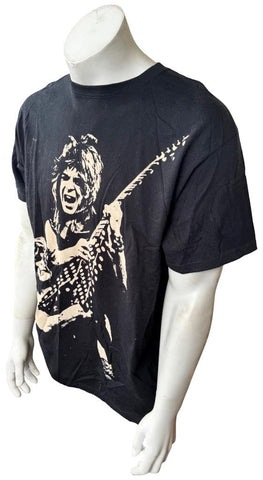 Anvil Men's Ozzy Osbourne & Randy Rhoads Tribute Black Short Sleeve Shirt Size L