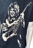 Gildan Men's Ozzy Osbourne & Randy Rhoads Tribute Black Shirt Size Large