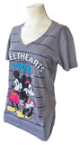 Disney Women's Mickey Mouse & Minnie Mouse Sweethearts Since 1928 Shirt Size M