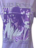 Gildan Women's Kid Rock Tour 2012 Graphic Purple Short Sleeve Shirt Size Large