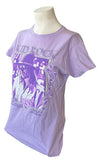 Gildan Women's Kid Rock Tour 2012 Graphic Purple Short Sleeve Shirt Size Large