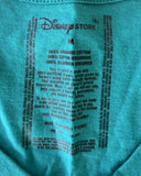 Disney Women's Bambi Graphic Teal Short Sleeve Shirt Size Medium
