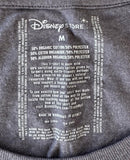 Disney Women's Minnie Mouse XOXO Fashionista Shopaholic Gray Shirt Size Medium