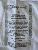 Disney Women's Cinderella Left My Shoe In San Francisco White Shirt Size Medium