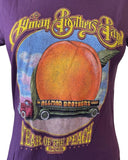 Next Level Women's Allman Brothers Band Year Of The Peach 2012 Shirt Size Large