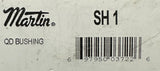 Martin SH 1 QD Bushing 1" Bore 2.6875" OD Cast Iron Split Taper Flanged