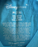 Disney Girls Frozen Elsa Snow Queen Graphic Blue Short Sleeve Shirt Size Medium