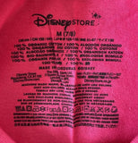 Disney Girls Mickey Mouse Chicago Graphic Pink Short Sleeve Shirt Size Medium