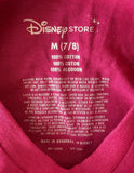 Disney Girls The Little Mermaid Ariel & Flounder Graphic Pink Shirt Size Medium