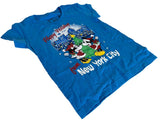 Disney Girls Mickey Mouse & Minnie Happy Holidays From New York City Shirt M