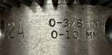 Jacobs 2A Drill Chuck 0-3/8" Capacity With Key