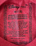 Disney Girls Minnie Mouse Wish You Were Here San Francisco Red Shirt Size Medium