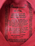 Disney Boys Mickey Mouse Walt Disney Studios Red Short Sleeve Shirt Size Medium