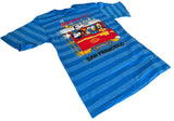 Disney Boys Mickey Mouse Pluto Donald Goofy Greetings From San Francisco Shirt M