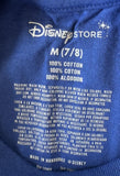 Disney Boys Monsters University #1 Scare School Graphic Blue Shirt Size Medium