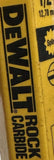Dewalt DW5704 Rotary Hammer Bit 1/2″ x 11″ x 16″ Spline Shank 2-Cutter Carbide