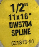 Dewalt DW5704 Rotary Hammer Bit 1/2″ x 11″ x 16″ Spline Shank 2-Cutter Carbide