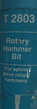 Bosch T2803 Rotary Hammer Bit 1/2" x 16" Spline Shank