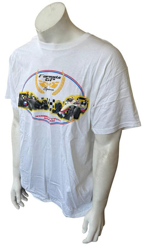 Anvil Men's Formula GP Experience 2012 Austin Texas Short Sleeve Shirt Size L