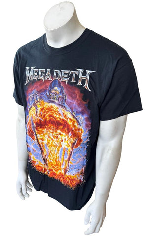 Gildan Men's Megadeth Countdown To Extinction 20th Anniversary Tour Shirt Size L