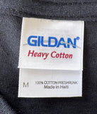 Gildan Men's Rihanna Graphic Black Short Sleeve Shirt Size Medium