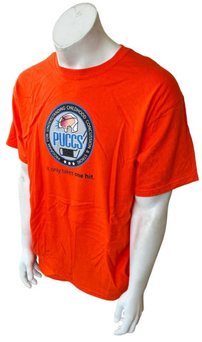 Gildan PUCCS Program For Understanding Childhood Concussions Volunteer Shirt L