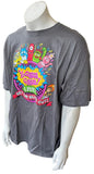 Anvil Men's Yo Gabba Gabba Live Get The Sillies Out 2013 Gray Shirt Size 2XL