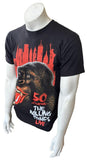 Men's The Rolling Stones 50 & Counting Live Black Short Sleeve Shirt Size Small