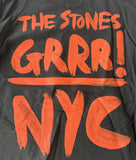 Men's The Rolling Stones 50 & Counting Live Black Short Sleeve Shirt Size Small