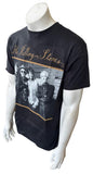 Alstyle Men's The Rolling Stones Band Graphic Black Short Sleeve Shirt Size M