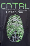 Next Level Men's CNTRL Beyond EDM College Campus Tour Black Shirt Size L