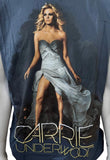 Kavio Men's Carrie Underwood The Blown Away Tour Blue Shirt Size Large