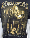 Anvil Men's Megadeth Countdown To Extinction Anniversary 2012 Black Shirt Size L