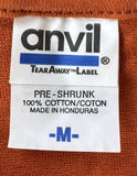 Anvil Men's Formula GP Experience Austin Texas 2012 Orange Shirt Size Medium