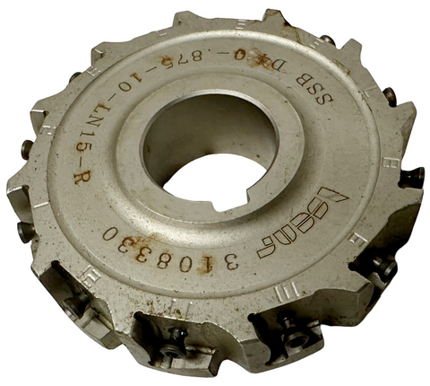 Iscar SSB D4.0-.875-010-LN15-R Indexable Slotting Cutter 4" Diameter 3108330
