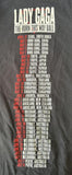 Anvil Men's Lady Gaga Free B*tch Born This Way Ball Black Shirt Size Medium