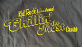 Anvil Men's Kid Rock's 3rd Annual Chillin The Most Cruise Black Shirt Size Large