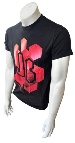 Tultex Men's Jonas Brothers JB Graphic Black Short Sleeve Shirt Size Small