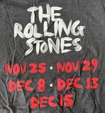 Men's The Rolling Stones 50 Years London/NYC Graphic Black Shirt Size Large