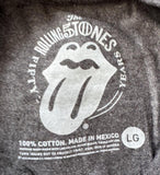 Men's The Rolling Stones 50 Years London/NYC Graphic Black Shirt Size Large